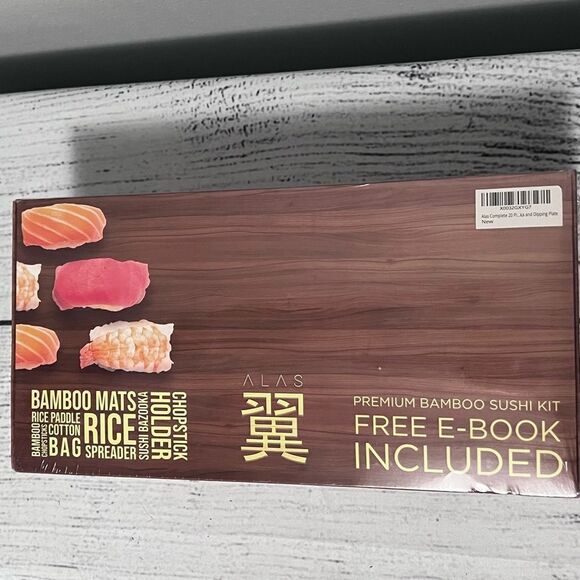ALAS Premium Bamboo Sushi Making Kit  NEW! - Picture 1 of 4